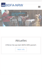 Mobile Screenshot of bdfa-nrw.de